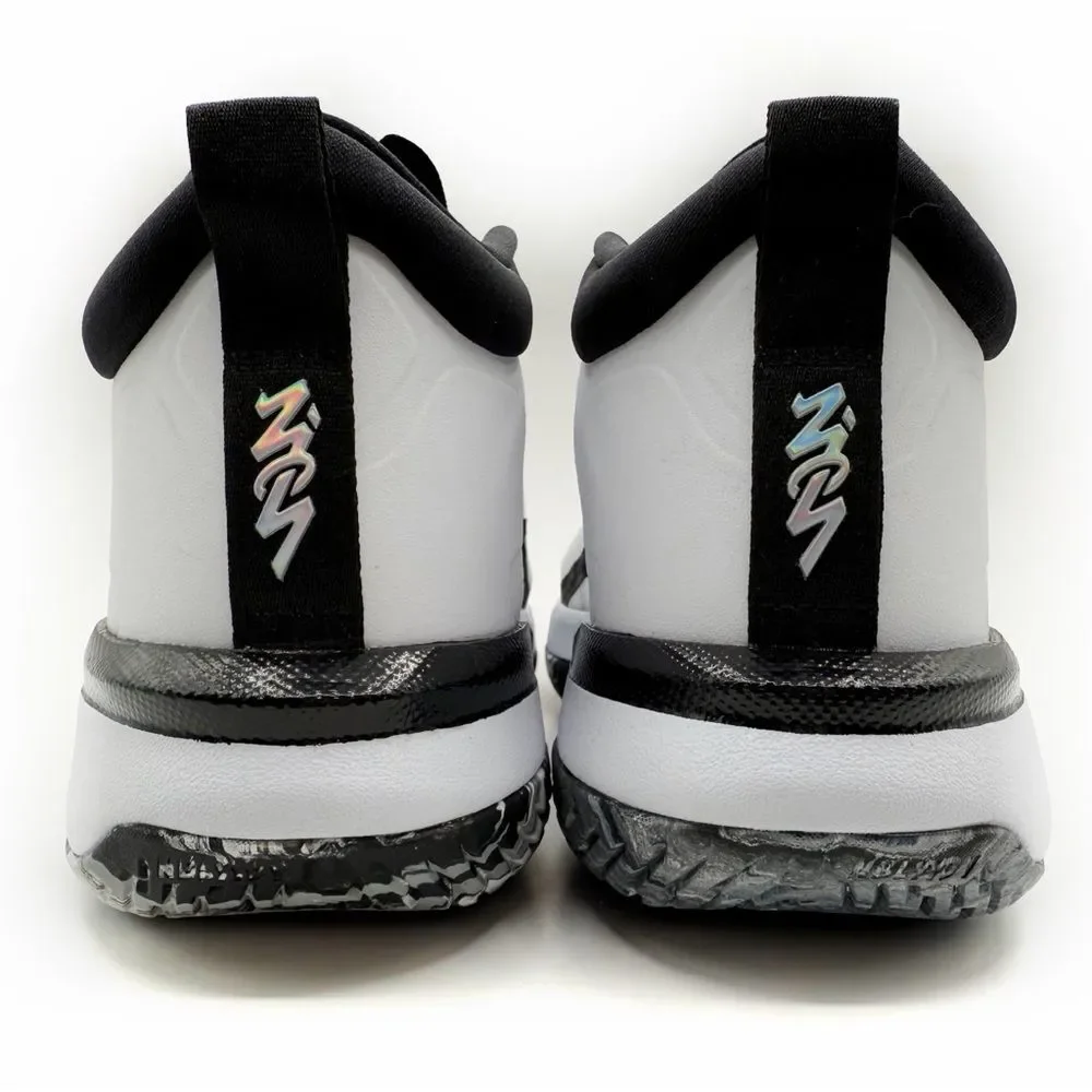 Sir Jordan Zion 1 TB Basketball Sneakers Mens Size 12.5 Shoes White Black New